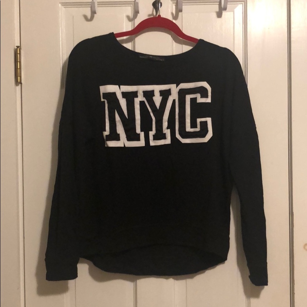 Zara NYC sweater